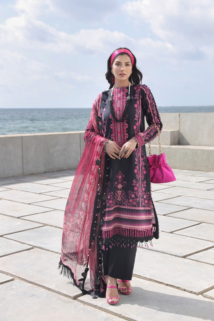 3-PC Unstitched Digital Printed Lawn Suit