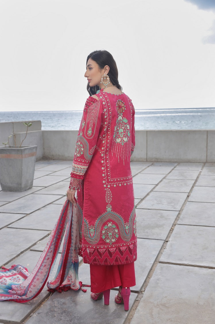 3-PC Unstitched Digital Printed Lawn Suit