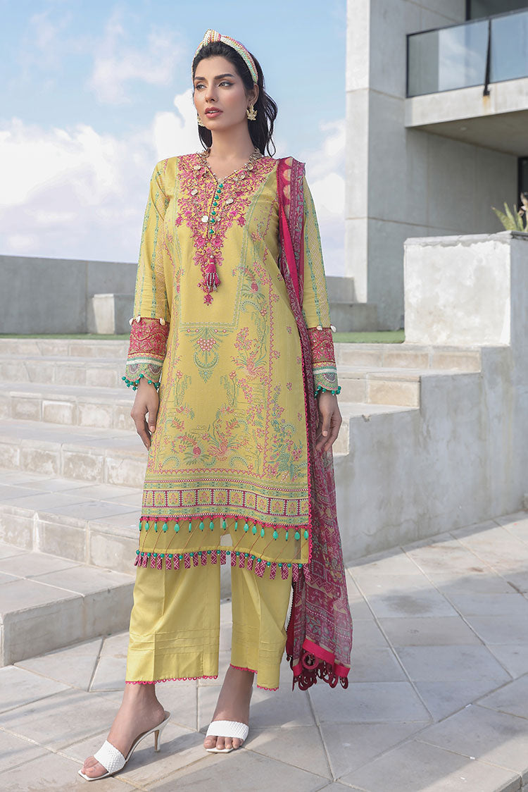 3-PC Unstitched Digital Printed Lawn Suit