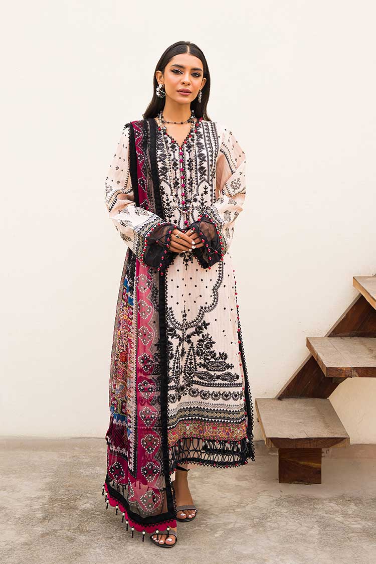 Shop 3-PC Unstitched Digital Printed Lawn Suit Online Now