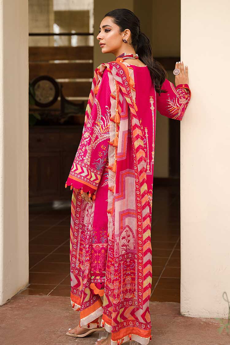 Shop 3-PC Unstitched Digital Printed Lawn Suit Online Now