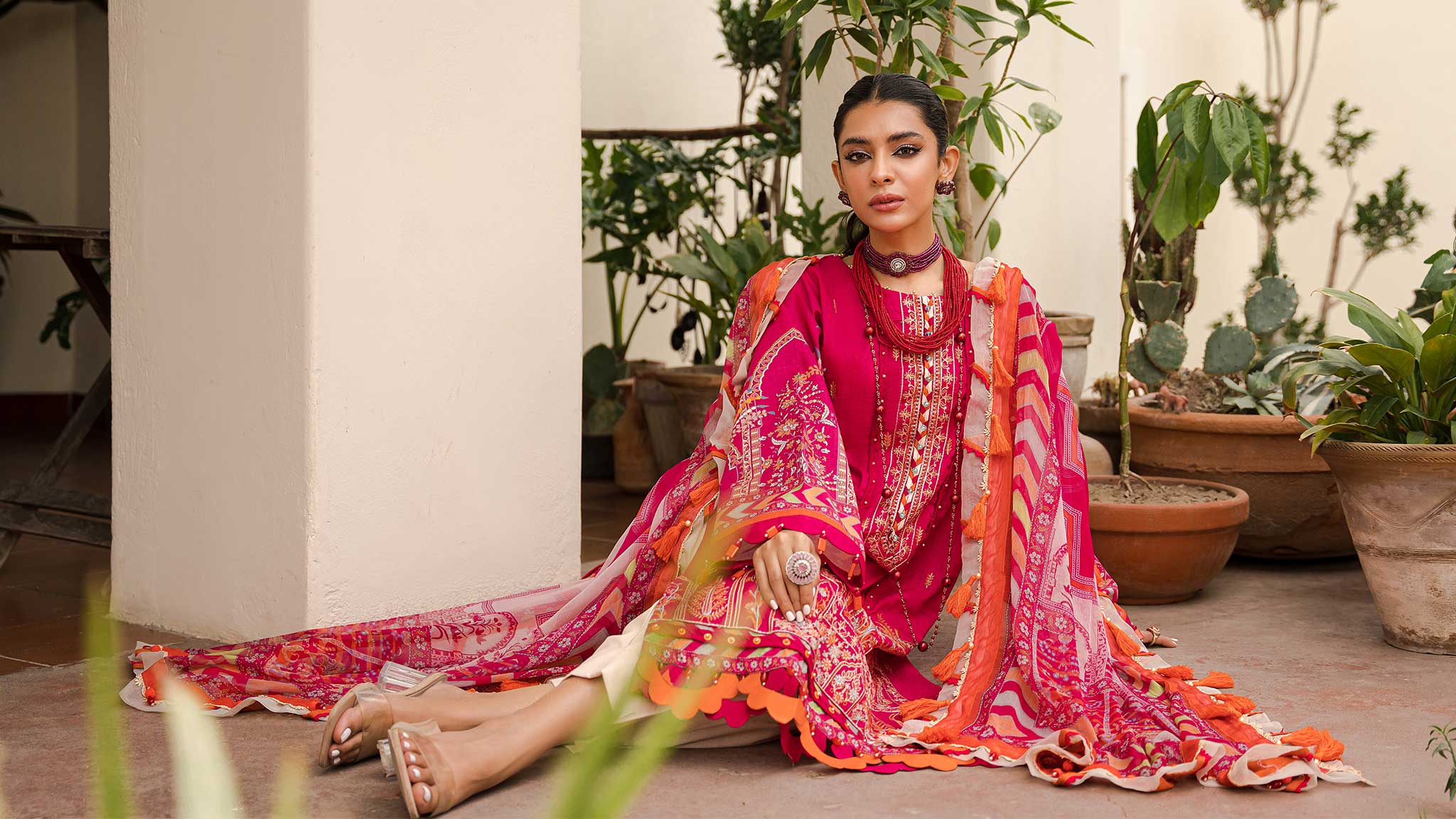 3-PC Unstitched Digital Printed Lawn Suit