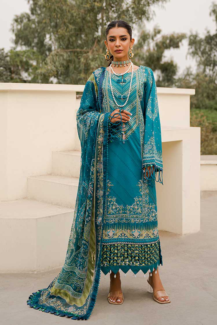 3-PC Unstitched Digital Printed Lawn Suit