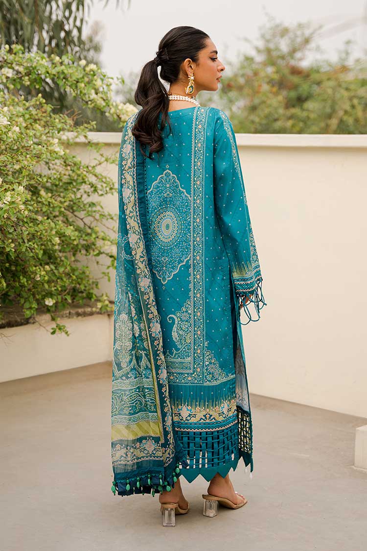 3-PC Unstitched Digital Printed Lawn Suit