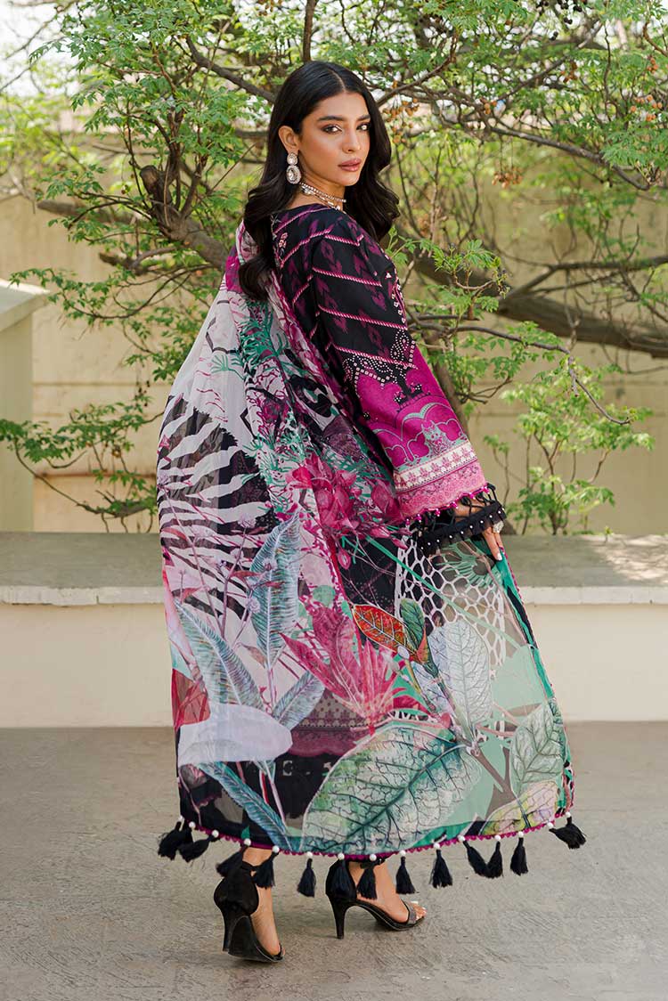 3-PC Unstitched Digital Printed Lawn Suit