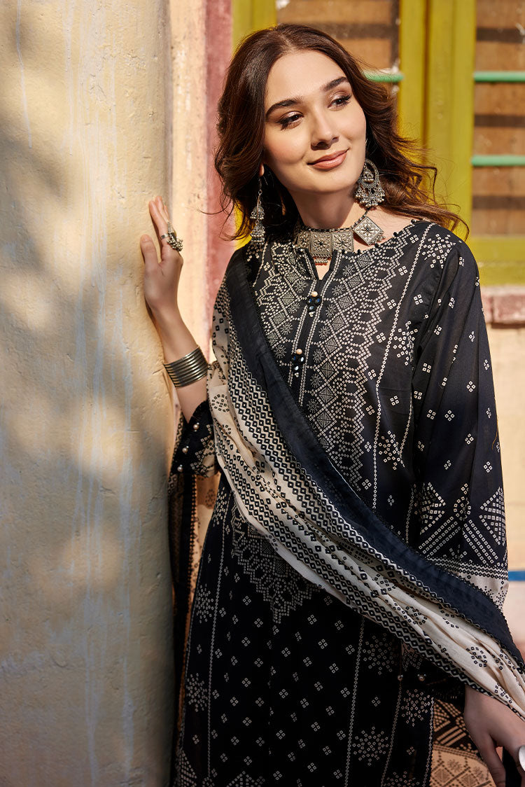 3-PC Unstitched Digital Printed Lawn Suit