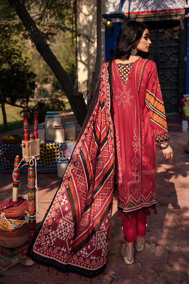 3-PC Unstitched Digital Printed Lawn Suit