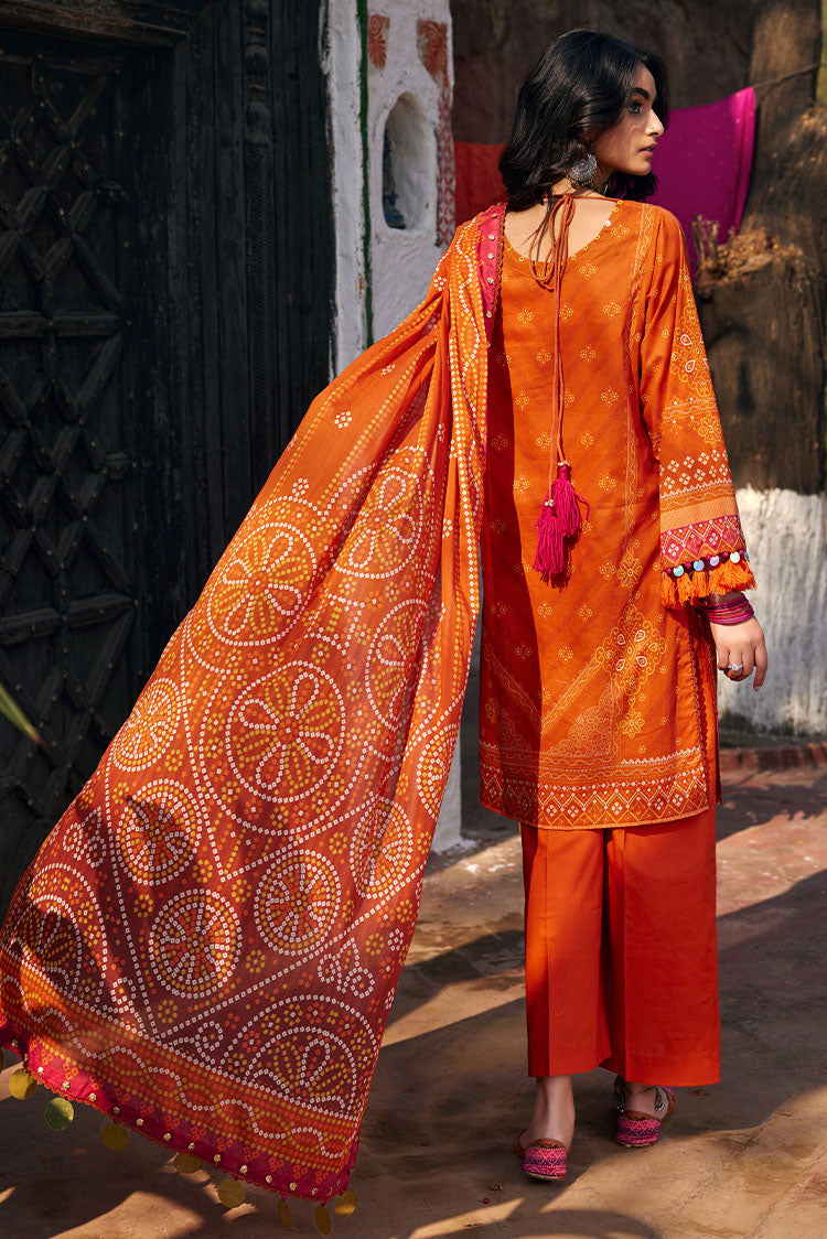 Shop 3-PC Unstitched Digital Printed Lawn Suit Online Now