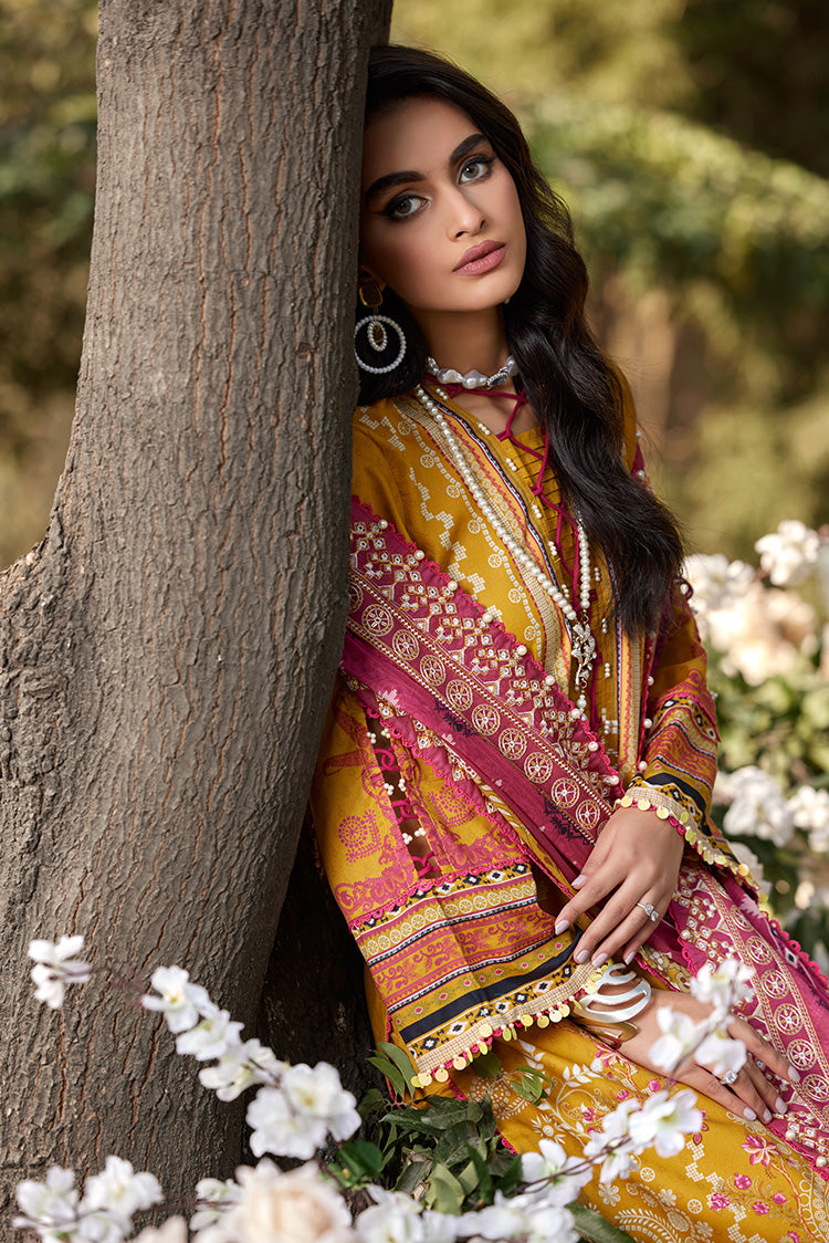 3-PC Unstitched Digital Printed Lawn Suit