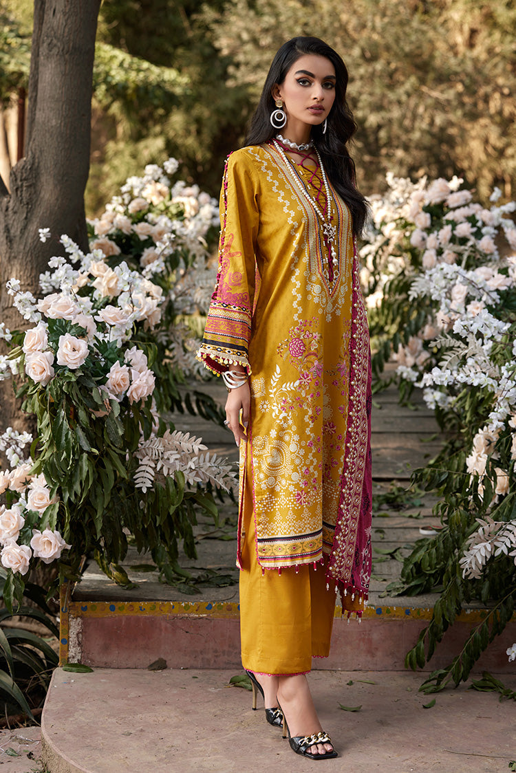 3-PC Unstitched Digital Printed Lawn Suit