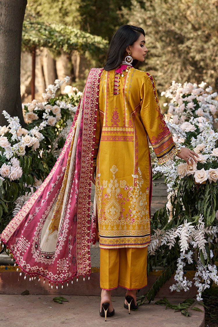 3-PC Unstitched Digital Printed Lawn Suit