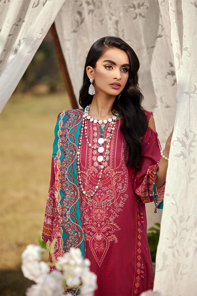 3-PC Unstitched Digital Printed Lawn Suit