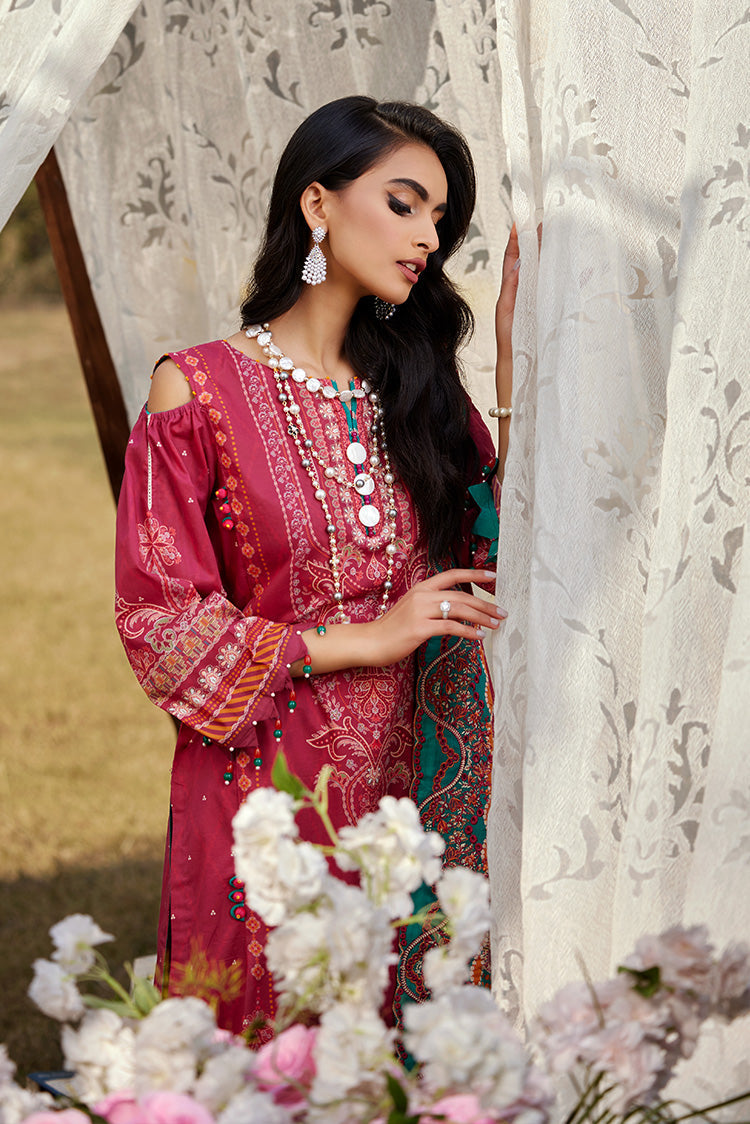 3-PC Unstitched Digital Printed Lawn Suit