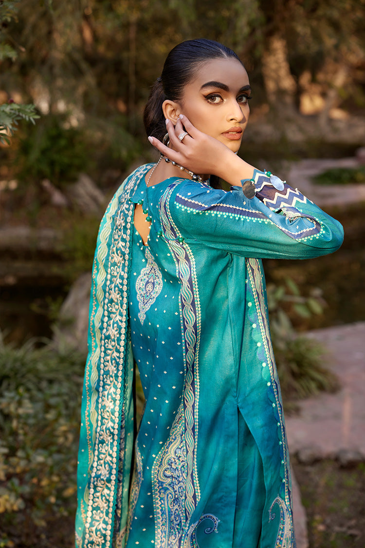 3-PC Unstitched Digital Printed Lawn Suit