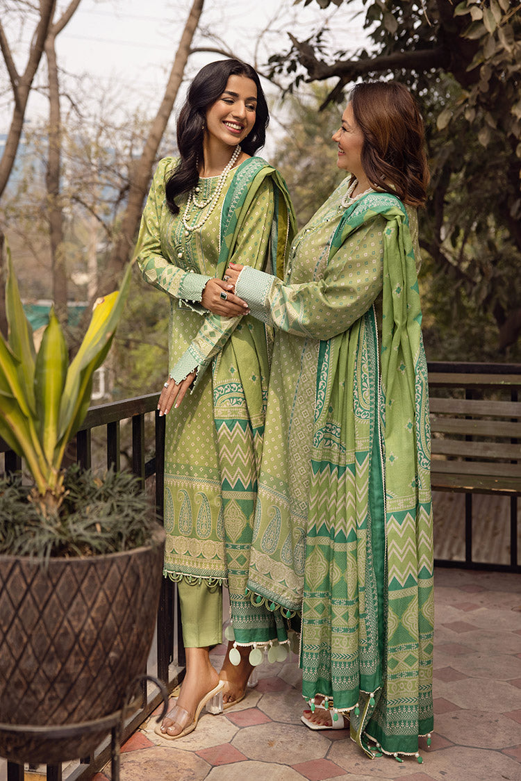 3-PC Unstitched Digital Printed Lawn Suit