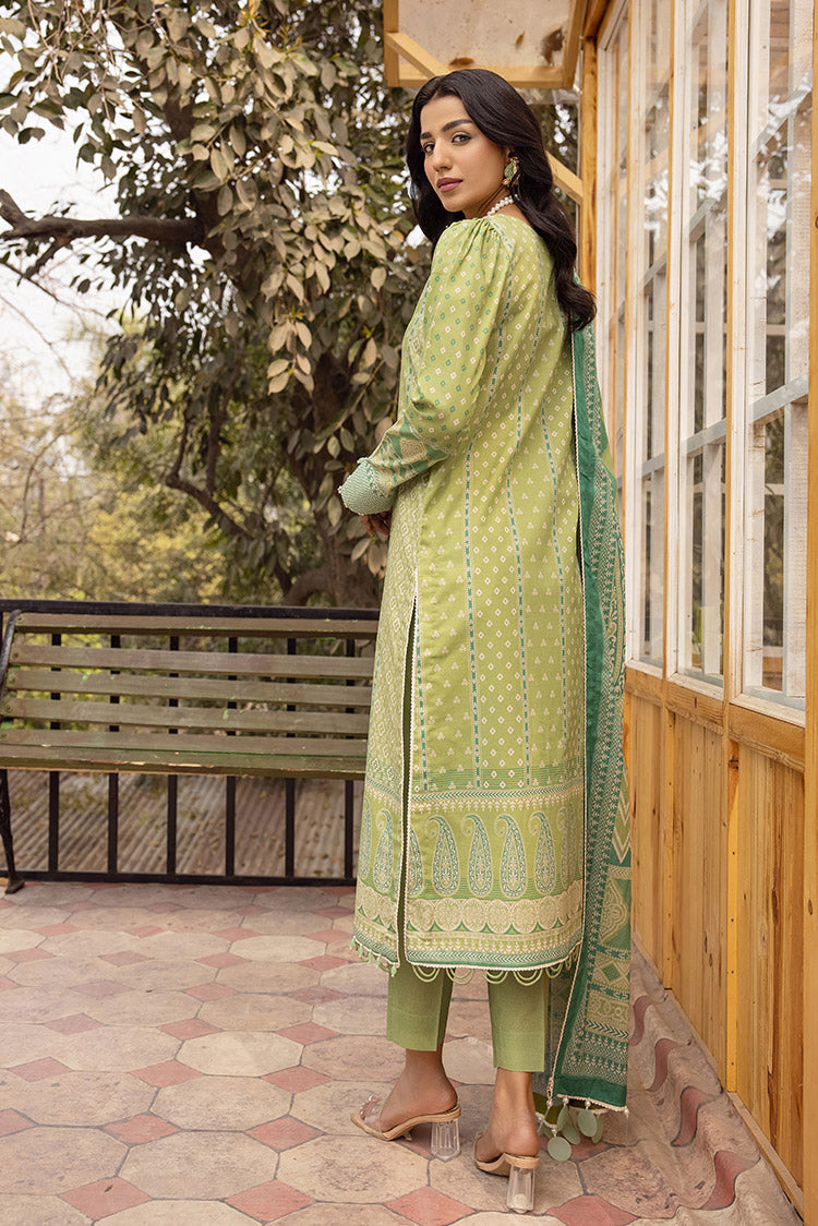 3-PC Unstitched Digital Printed Lawn Suit