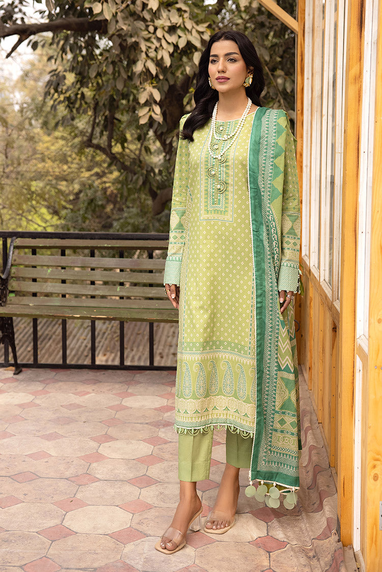 3-PC Unstitched Digital Printed Lawn Suit