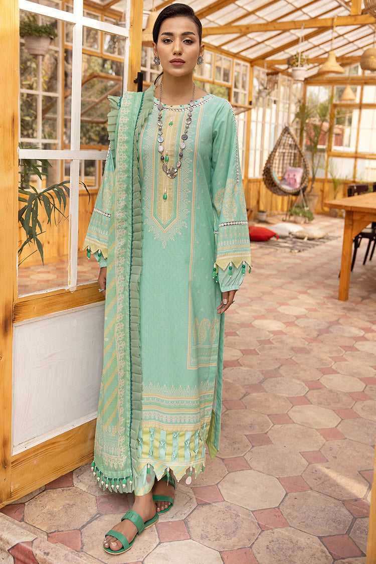 3-PC Unstitched Digital Printed Lawn Suit