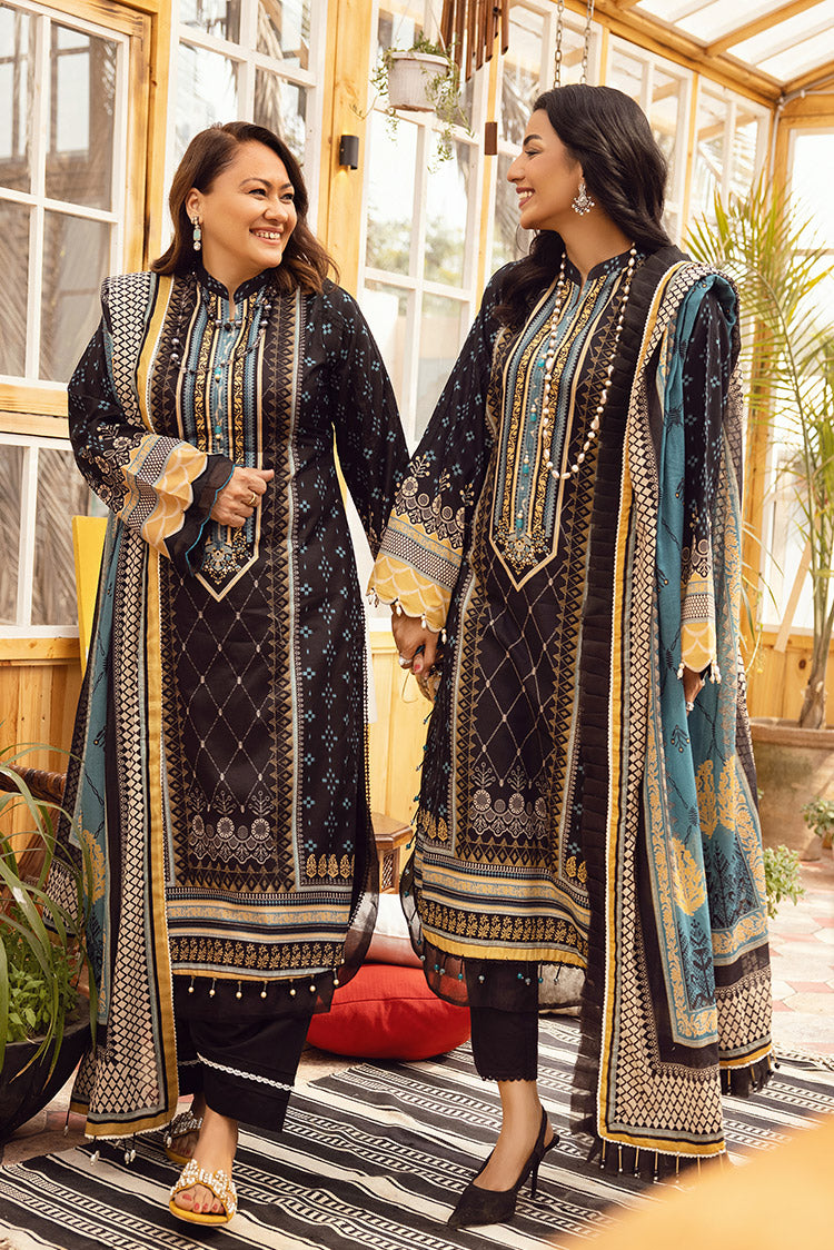 3-PC Unstitched Digital Printed Lawn Suit