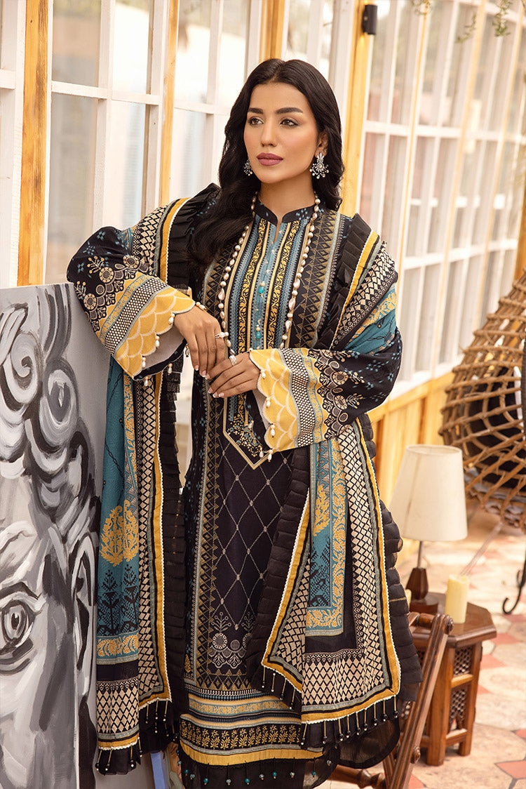 3-PC Unstitched Digital Printed Lawn Suit