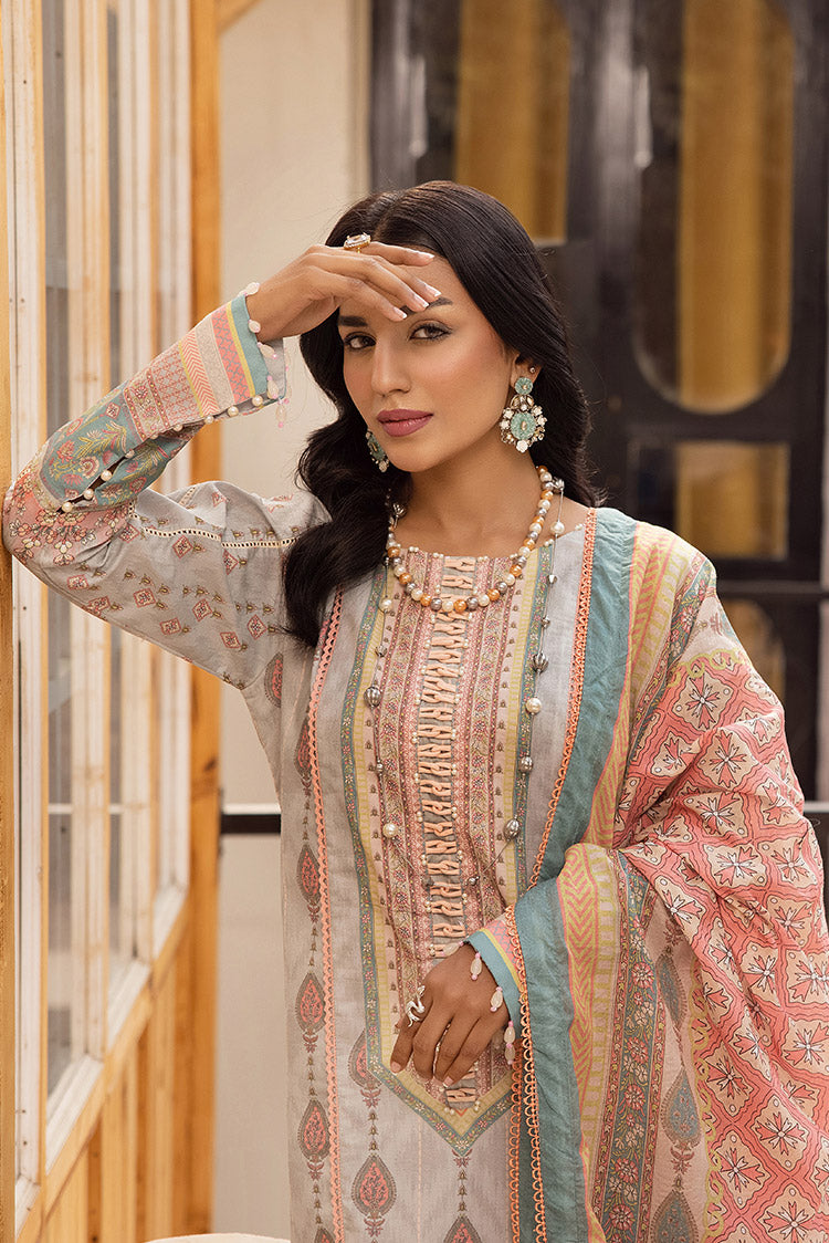 Shop 3-PC Unstitched Digital Printed Lawn Suit Online Now