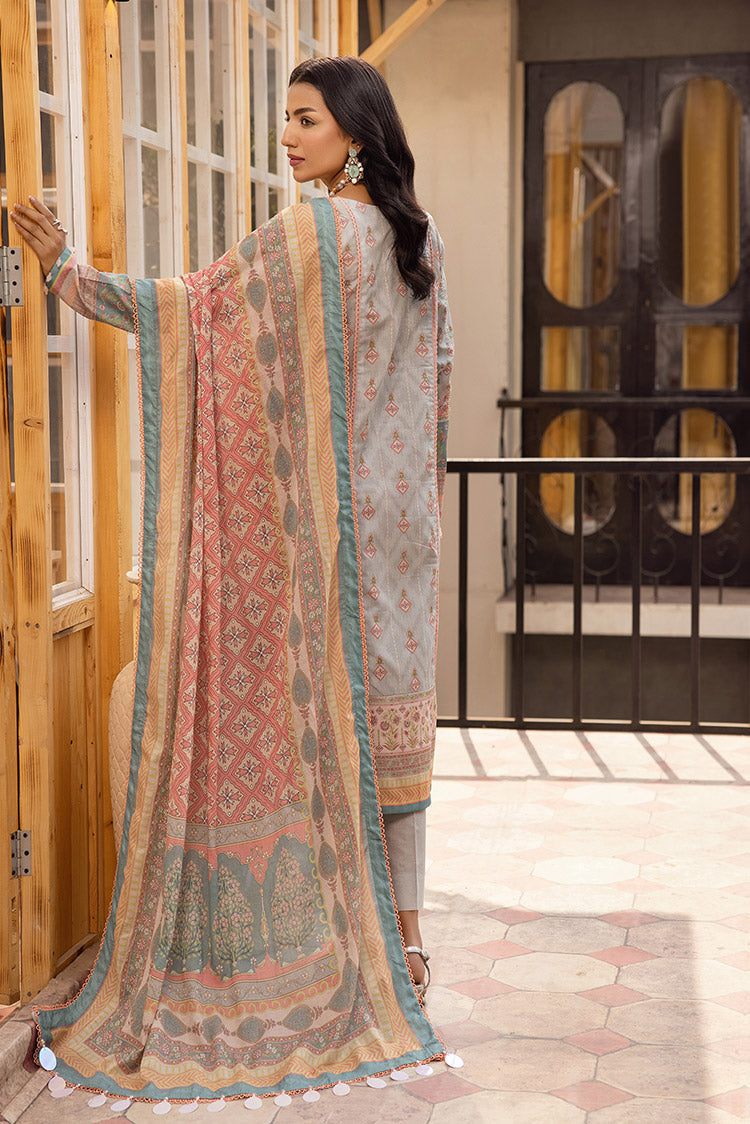 Shop 3-PC Unstitched Digital Printed Lawn Suit Online Now
