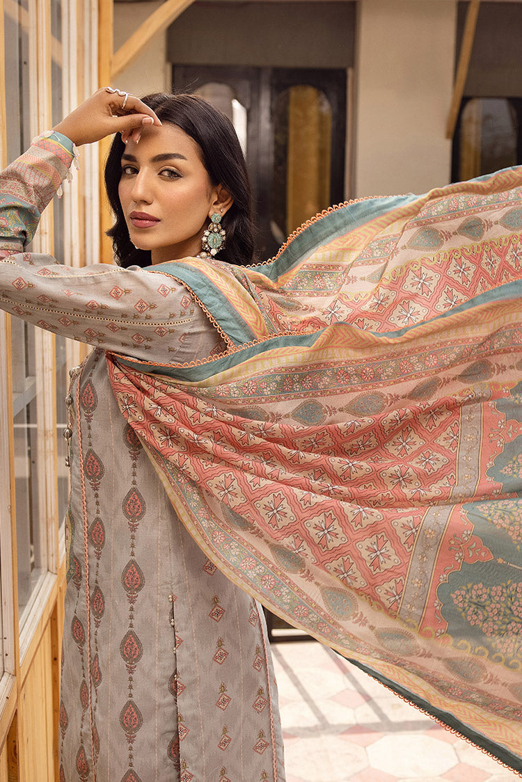 Shop 3-PC Unstitched Digital Printed Lawn Suit Online Now
