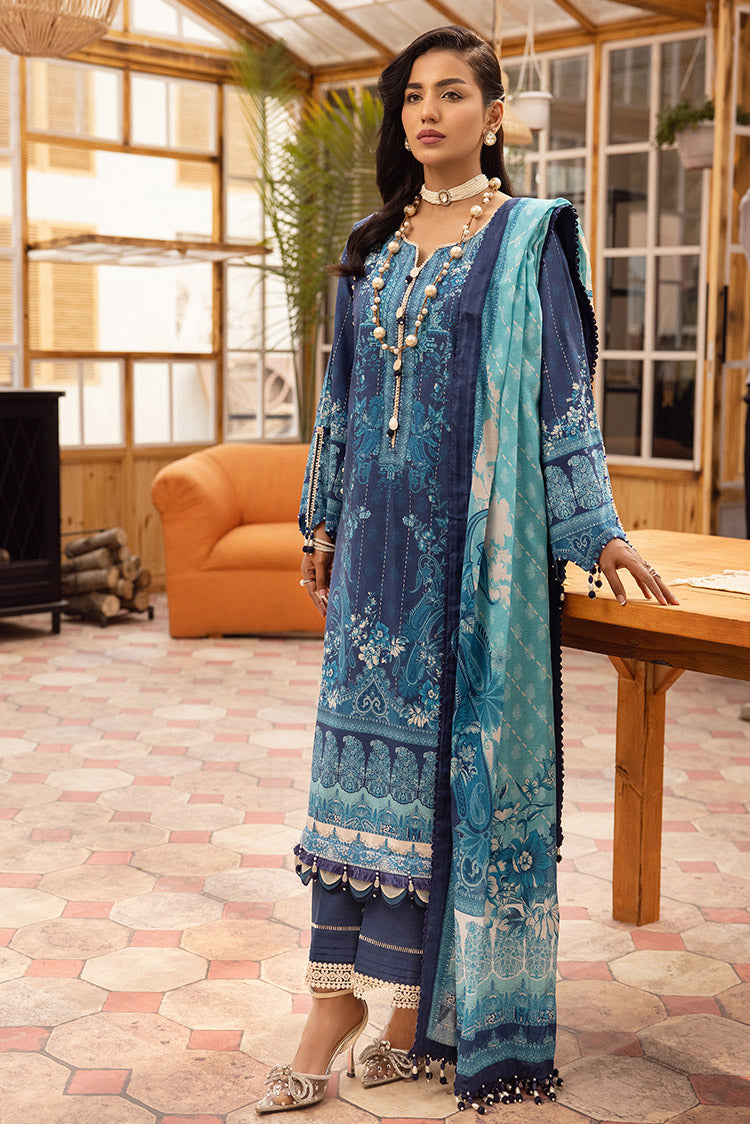 3-PC Unstitched Digital Printed Lawn Suit