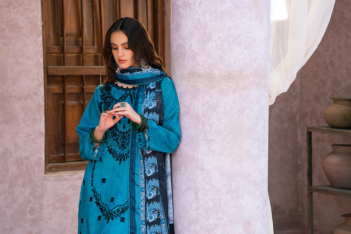 Shop 3-PC Unstitched Digital Printed Viscose Suit Online Now