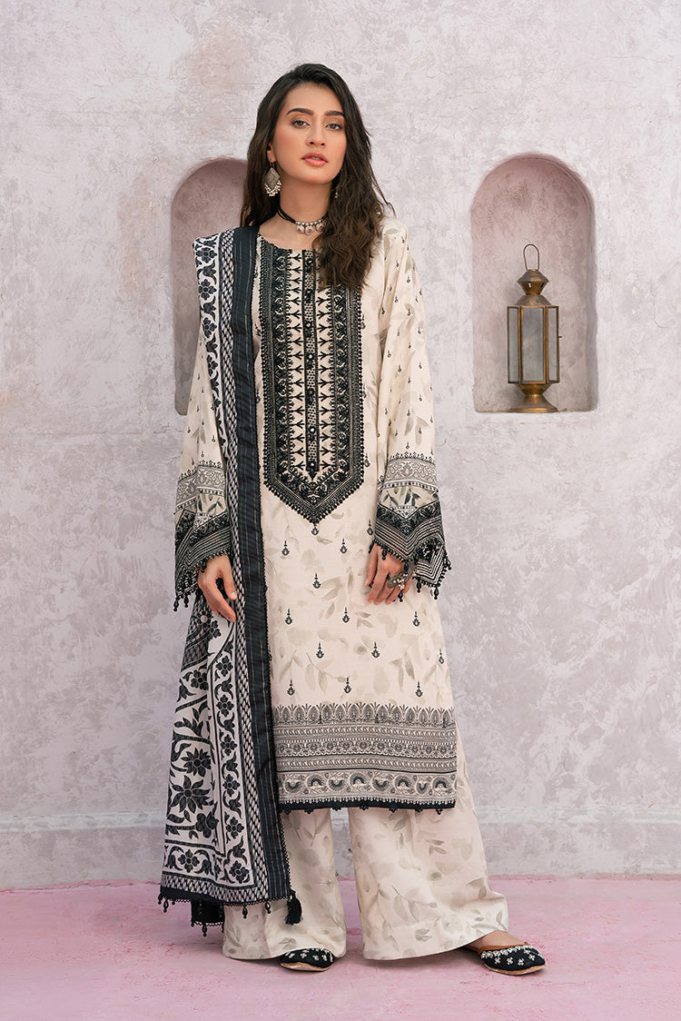 3-PC Unstitched Digital Printed Viscose Suit