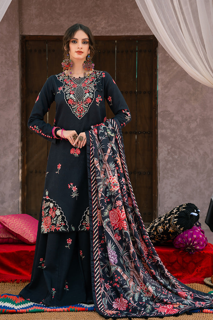 3-PC Unstitched Digital Printed Viscose Suit