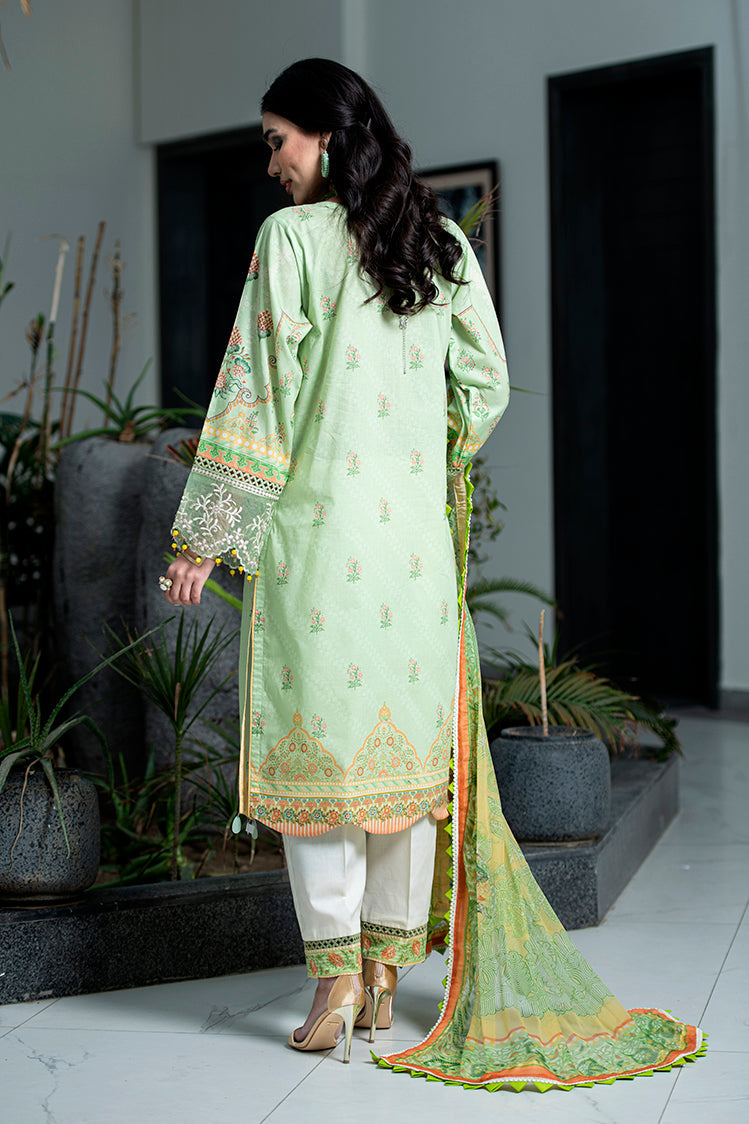 3-PC Unstitched Digital Printed Lawn Suit