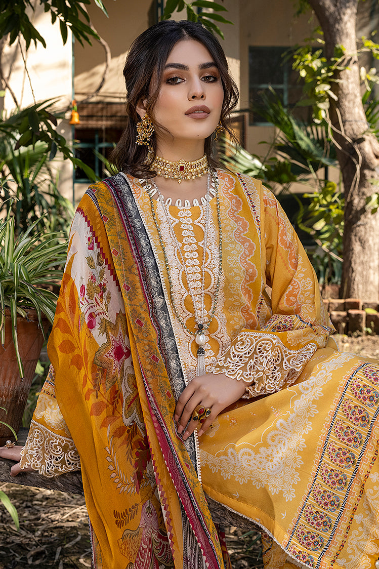 3-PC Unstitched Digital Printed Lawn Suit