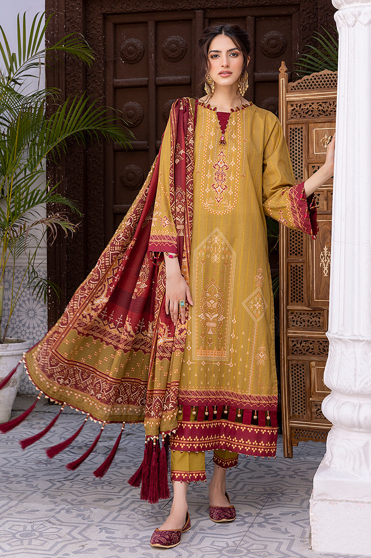 3-PC Unstitched Digital Printed Lawn Suit