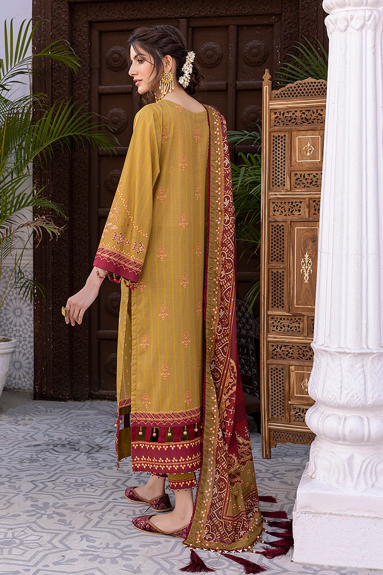 3-PC Unstitched Digital Printed Lawn Suit