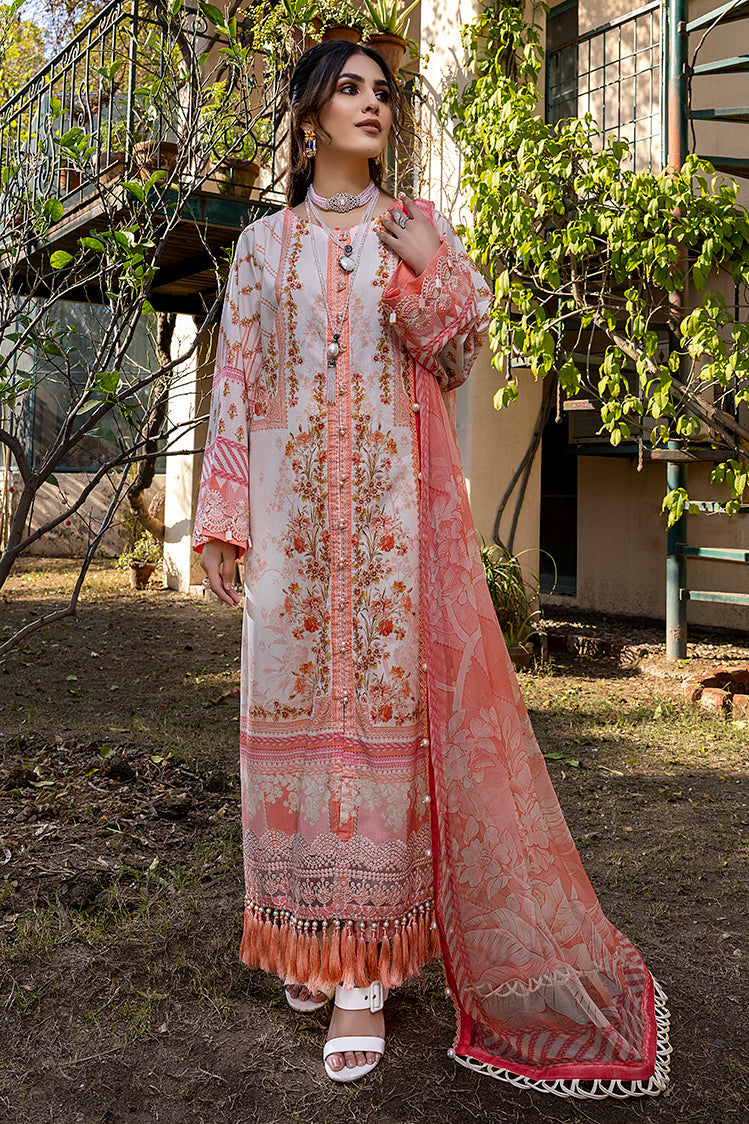 3-PC Unstitched Digital Printed Lawn Suit