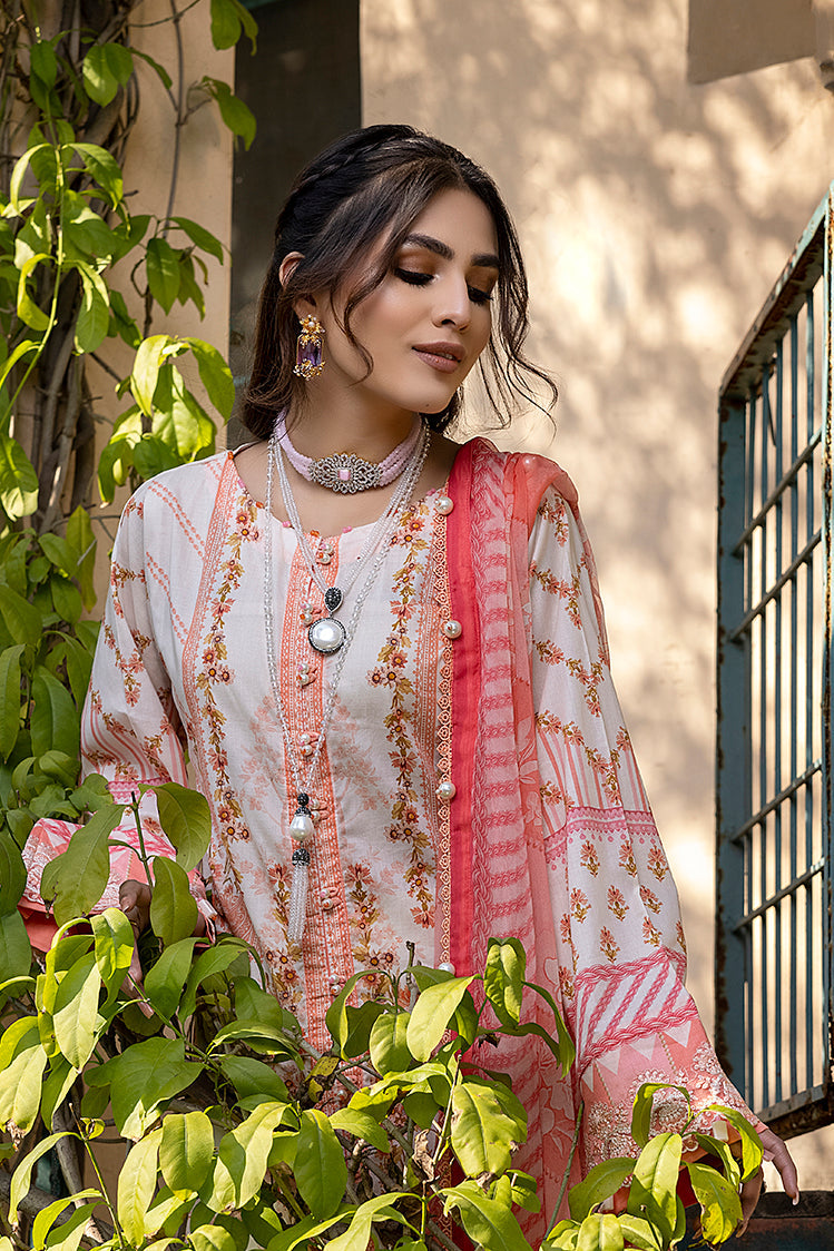 3-PC Unstitched Digital Printed Lawn Suit