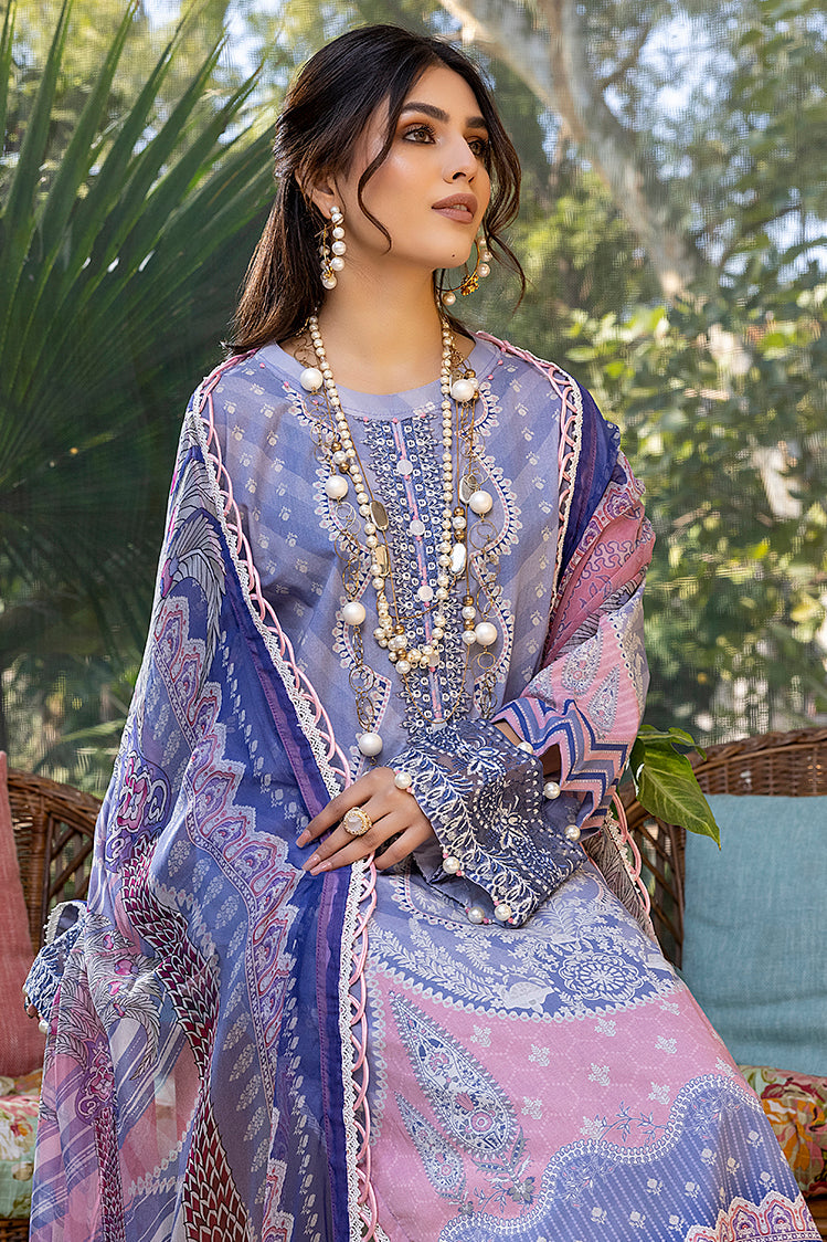 3-PC Unstitched Digital Printed Lawn Suit