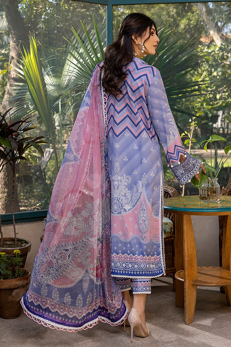 3-PC Unstitched Digital Printed Lawn Suit