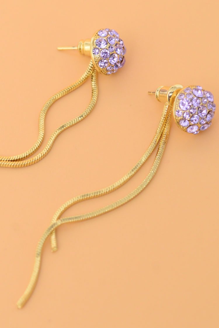 Round Chain Earings