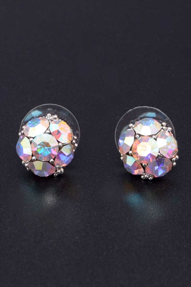 Round Shape Stud Earrings