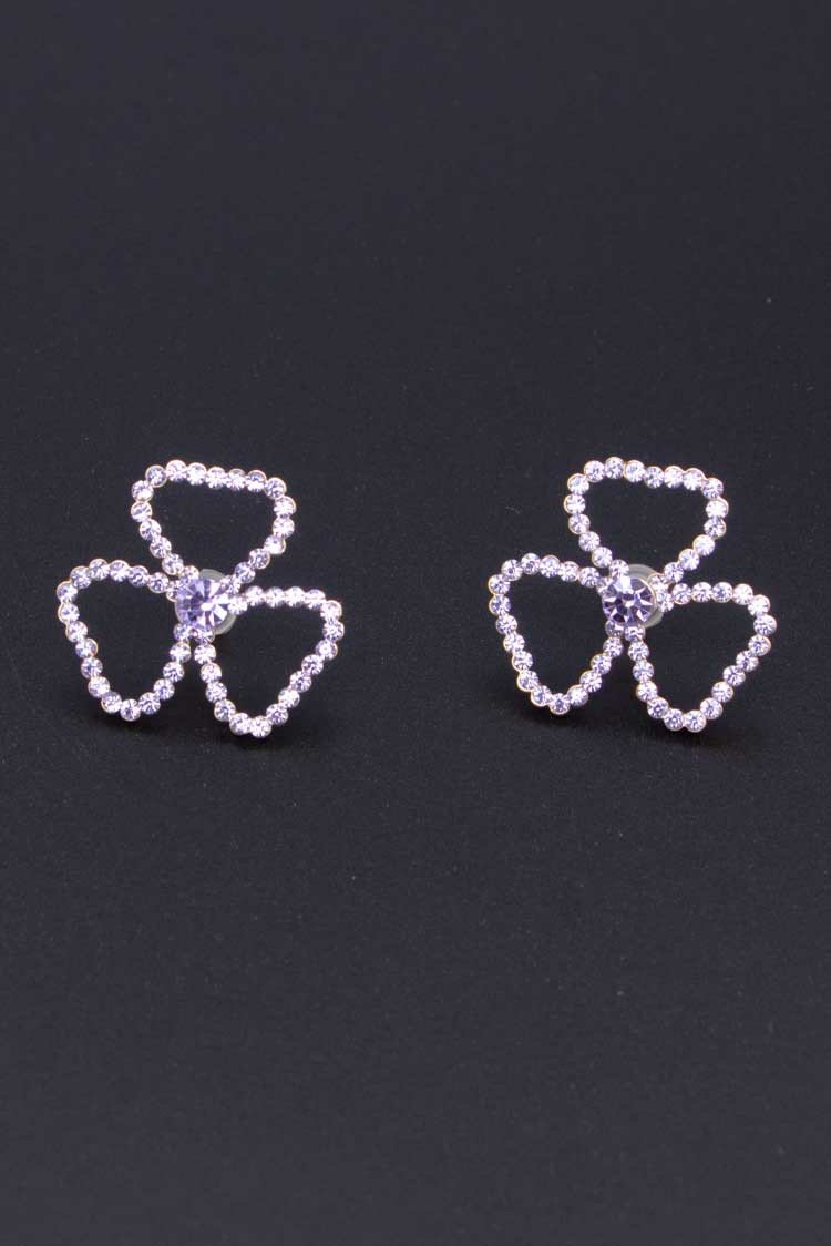 Flower Shape Stud Earrings