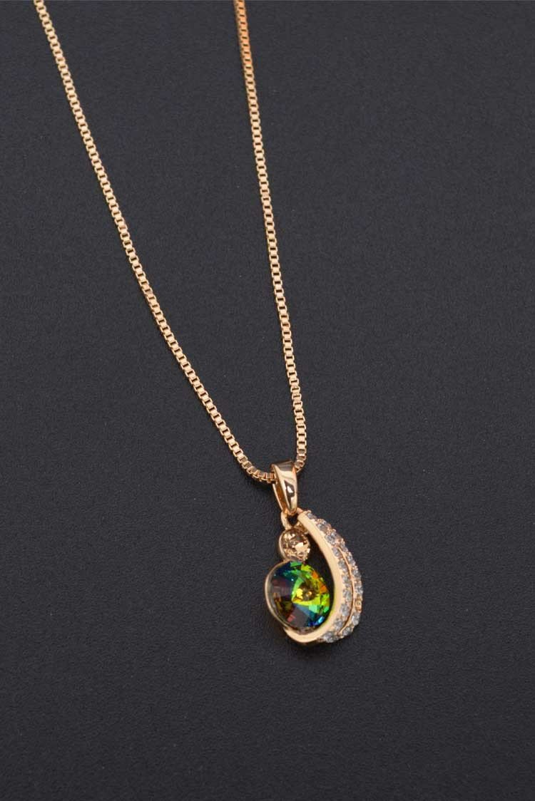 Stone Pendant Necklace