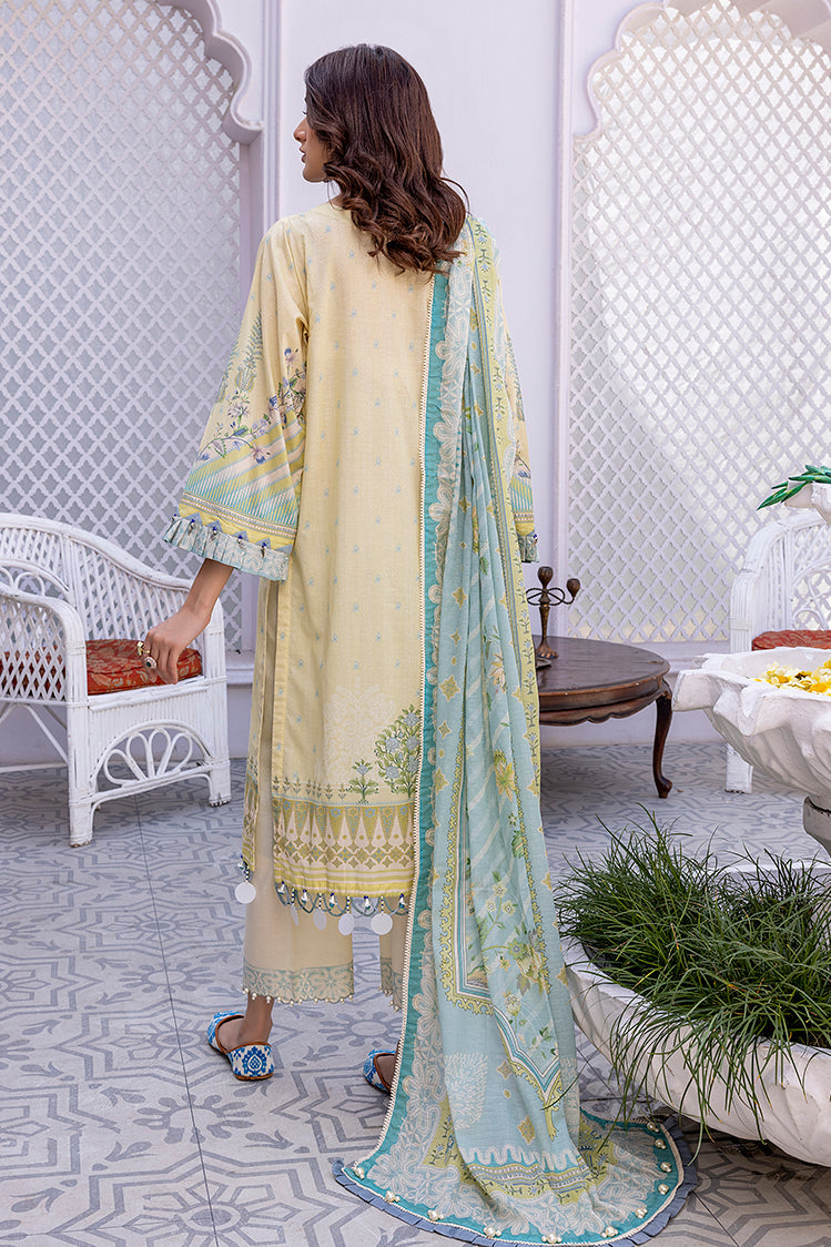 3-PC Unstitched Digital Printed Lawn Suit