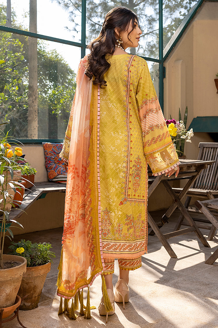 3-PC Unstitched Digital Printed Lawn Suit