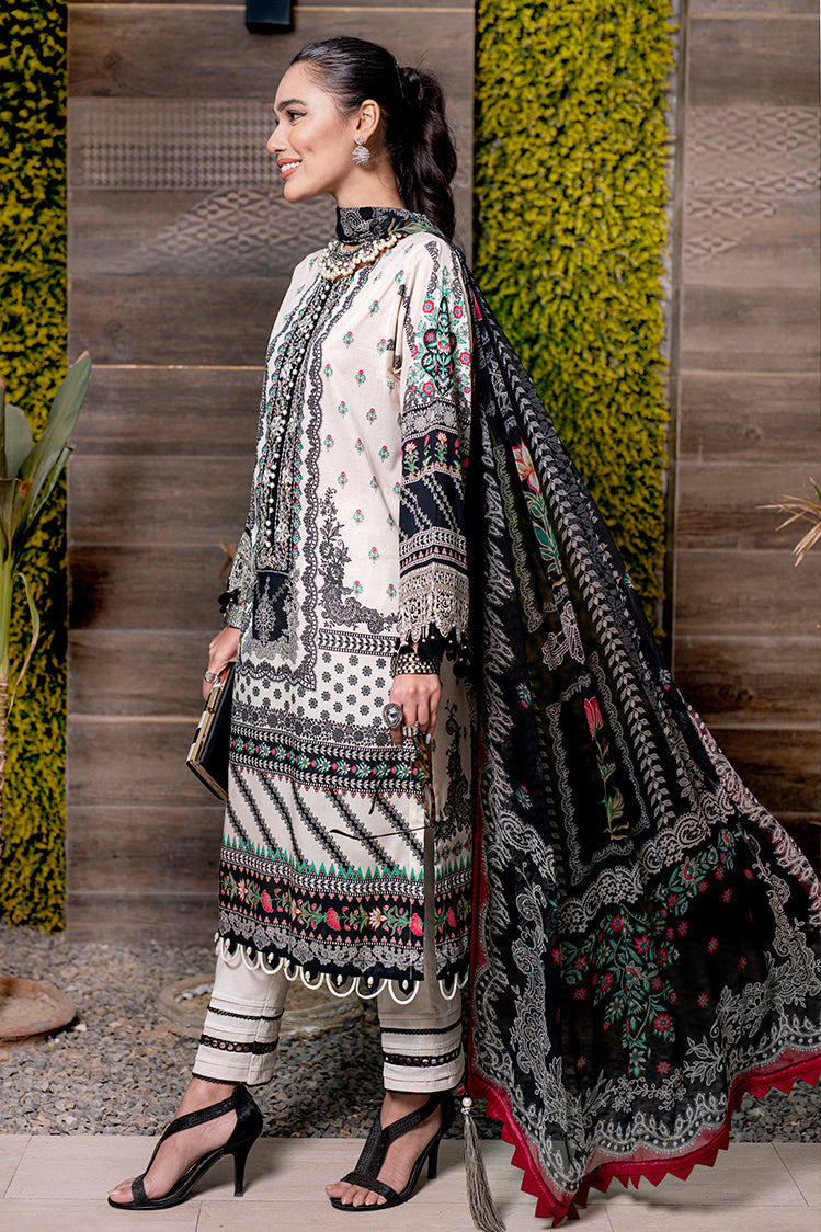 3-PC Unstitched Digital Printed Lawn Suit