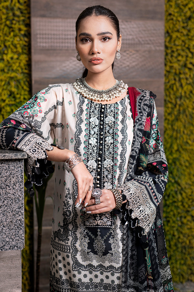 3-PC Unstitched Digital Printed Lawn Suit