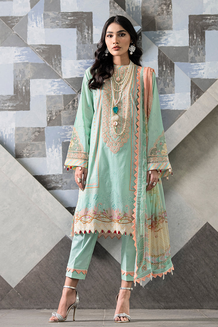 3-PC Unstitched Digital Printed Lawn Suit