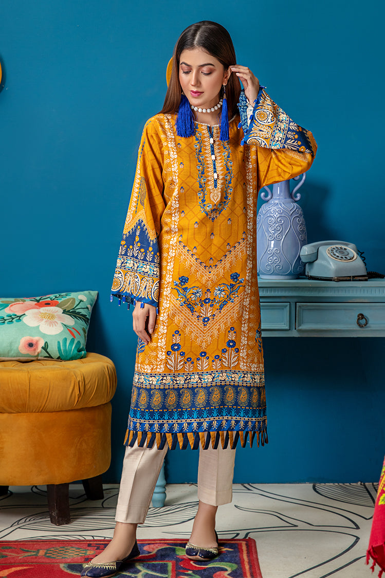 1-PC Unstitched Khaddar Kurti