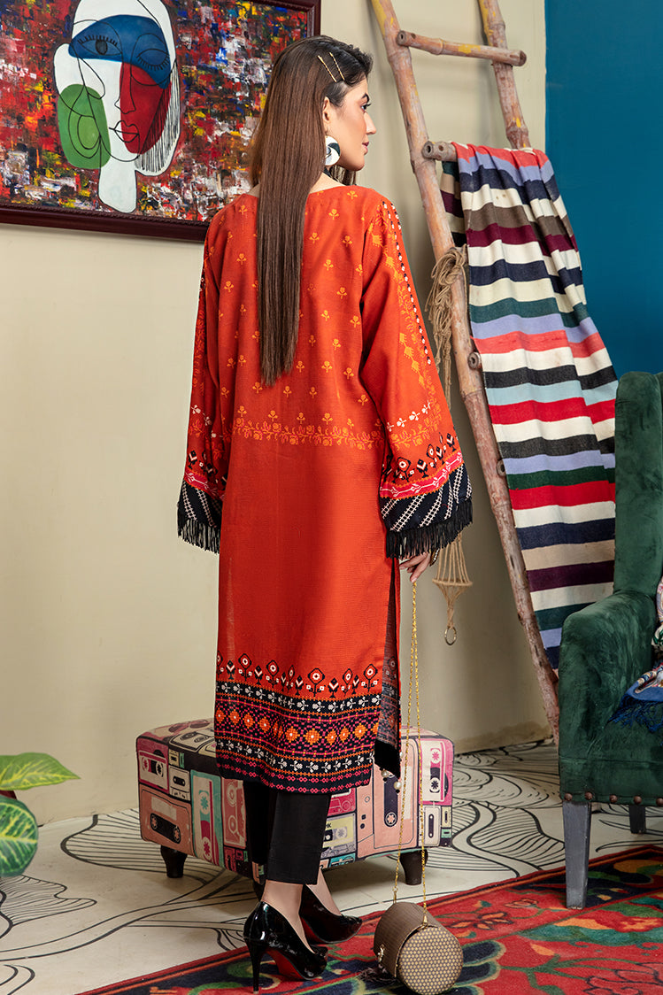 1-PC Unstitched Khaddar Kurti